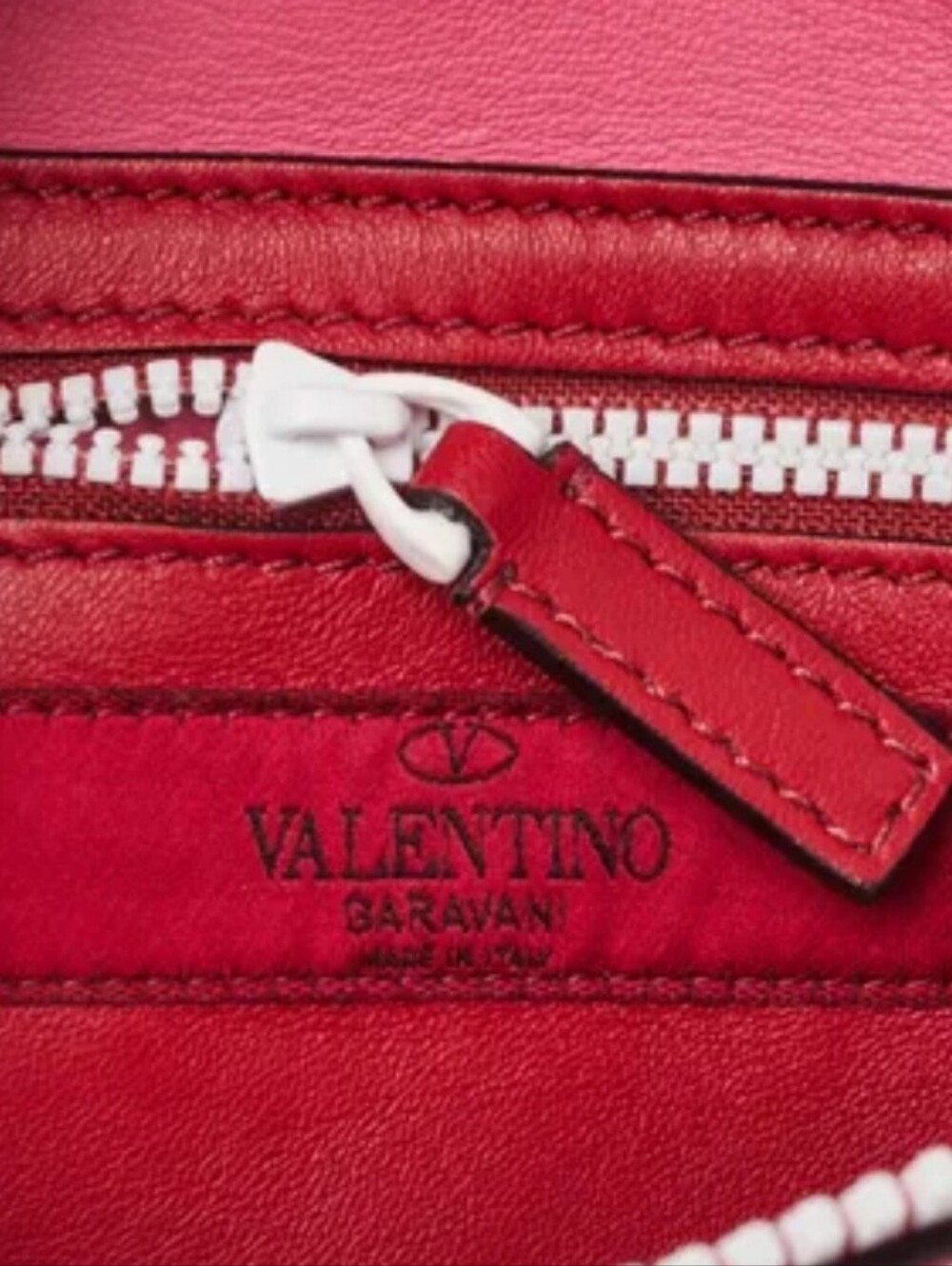 Valentino Pink Lambskin Leather Rockstud Spike Belt Bag/ EXCELLENT CONDITION! - Picture 5 of 6